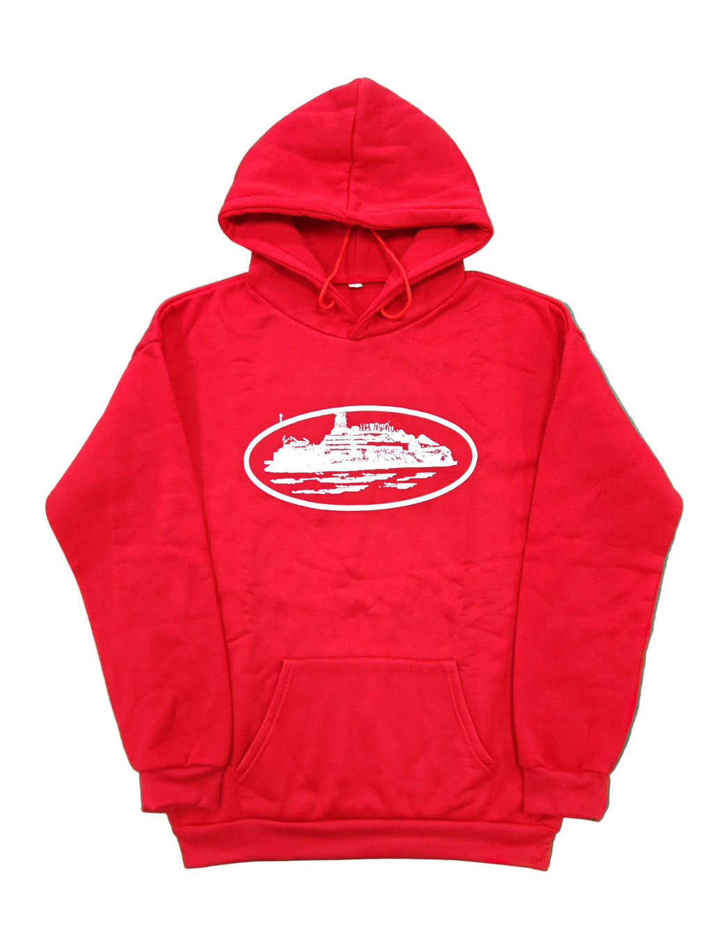Red Corteiz hoodie