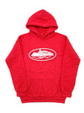 Red Corteiz hoodie