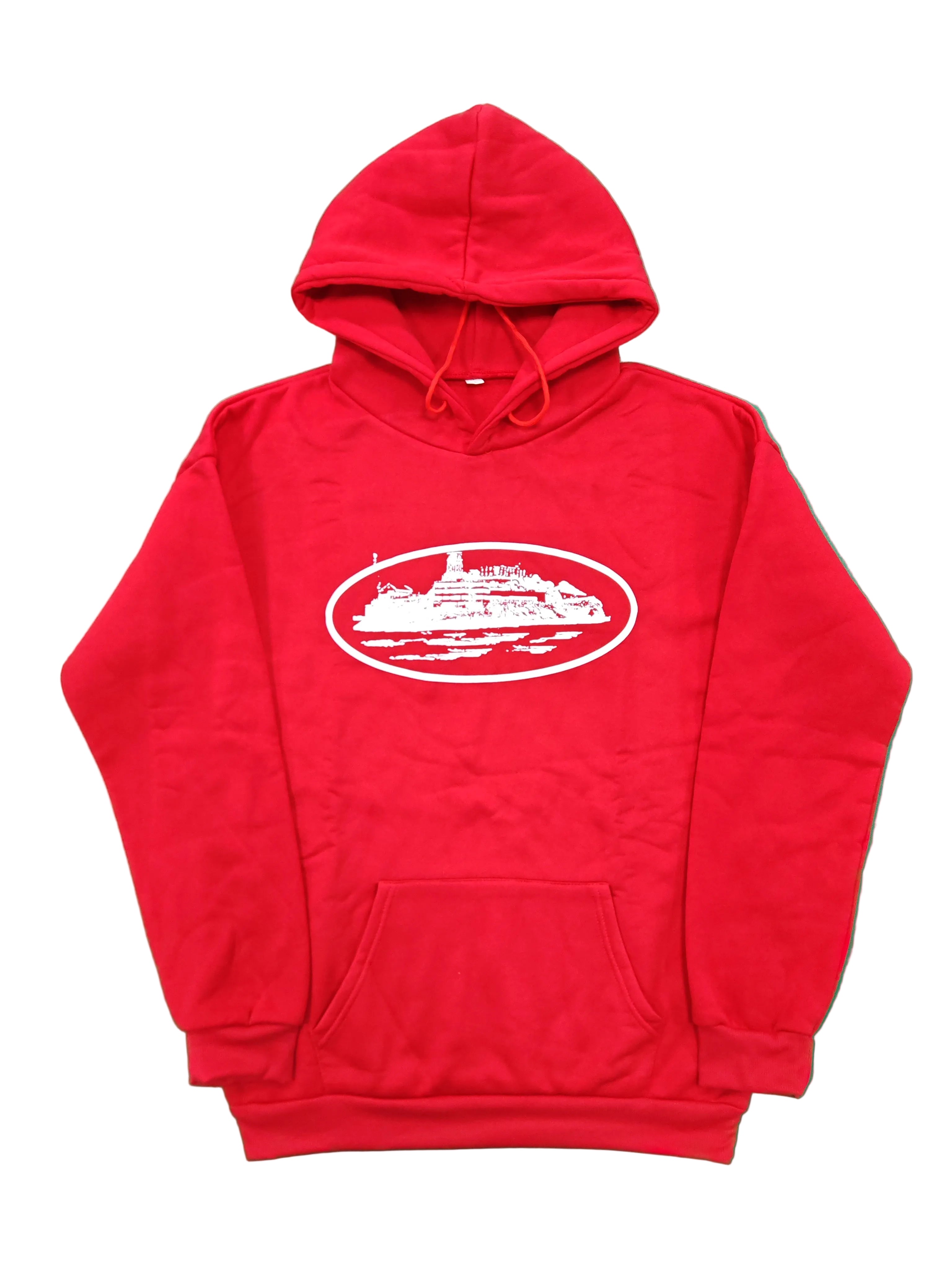 Red Corteiz hoodie