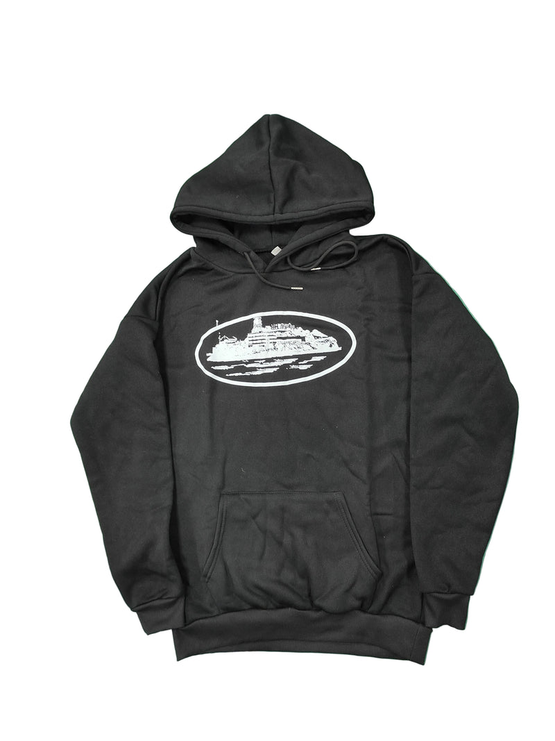 Black corteiz hoodie